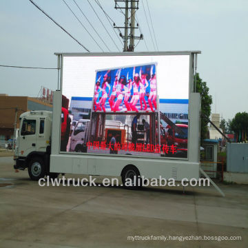 top quality JAC mobile led screen truck,4X2 led mobile truck for sale